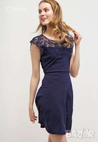 Рокля Anna Field, нова, с етикет, тъмно синя, снимка 6 - Рокли - 22594612