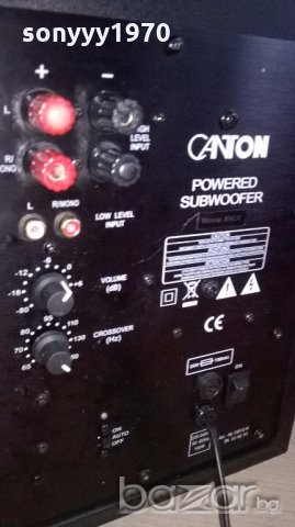 canton powered subwoofer 40х38х23см-внос швеицария, снимка 11 - Тонколони - 18409623