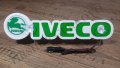 Светеща 3D табела Ивеко/IVECO с лого., снимка 1