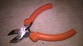 Клещи резач от калена стомана с ергономични гумени дръжки. Дължина - 10.5см., снимка 6