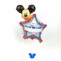 Mickey Мики маус звезда happy birthday балон фолио фолиев хелий или въздух парти рожден ден