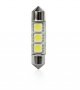  3000048335 LED Диодна Крушка C5W 11X39 12V 3 LED-4600