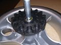 нови плътни гуми с джанти-за колесар за каяк или друго-26х7см, снимка 8