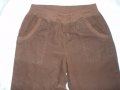 Кафяв ленен панталон, снимка 3