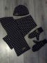 шапка,шал и ръкавици комплект, снимка 2