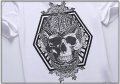 PHILIPP PLEIN FLORAL SKULL PRINT Мъжка Тениска size 46 (XS / S), снимка 2