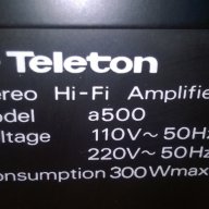 teleton a500 hi-fi stereo amplifier-300watts-внос швеицария, снимка 14 - Ресийвъри, усилватели, смесителни пултове - 8978552