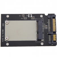 Адаптер mSATA SSD към 2.5" SATA, снимка 1 - Кабели и адаптери - 12059219