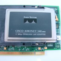 Безжична LAN  карта Cisco Aironet 340 Series Wireless LAN Adapter , снимка 4 - Мрежови адаптери - 20276581