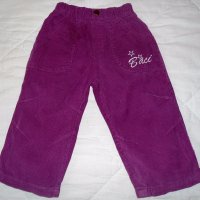 Джинси с памучна подплата за момиче размер 80 см., снимка 1 - Панталони и долнища за бебе - 19461849