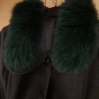 Зимно палто 100% вълнен кашмир, снимка 2 - Якета - 23102484