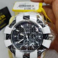 Invicta Bolt Carbon - White / Инвикта Болт Карбон - Бял / чисто нов мъжки часовник / 100% оригинален, снимка 16 - Мъжки - 22466114