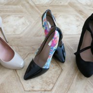 3чифта елегантни дамски обувки, снимка 2 - Дамски обувки на ток - 16074142