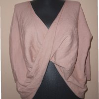 Елегантна къса блуза тип болеро , снимка 3 - Блузи с дълъг ръкав и пуловери - 25792136