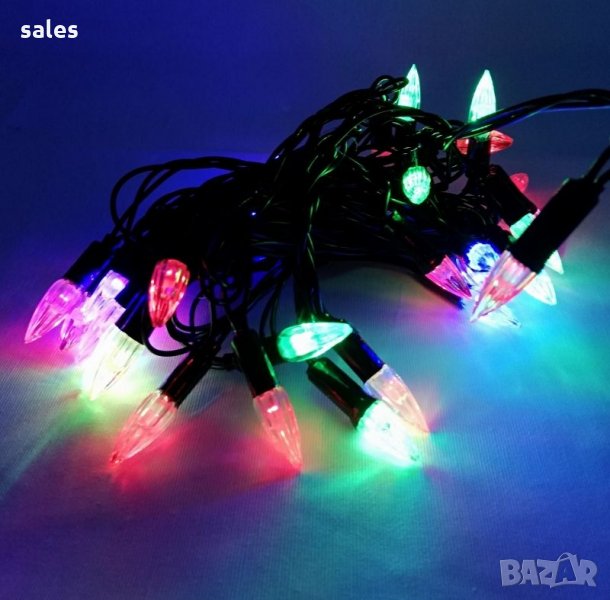 Коледни LED светлини, коледни свещички, снимка 1