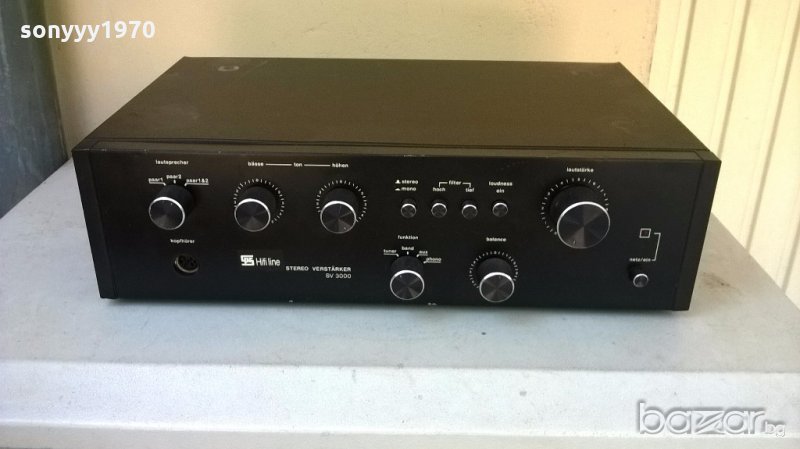 Spr sv3000 stereo amplifier-внос швеицария, снимка 1