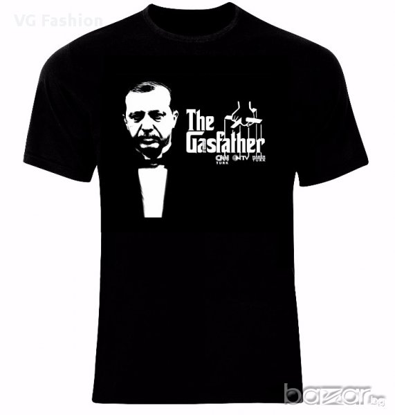 Турция Ердоган Recep Tayyip Erdogan Godfather Turkey Тениска Мъжка/Дамска S до 2XL, снимка 1