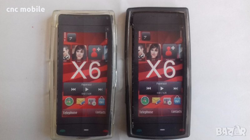 Nokia X6 - Nokia X6-00 калъф - силиконов гръб , снимка 1