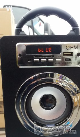 Мини колона SUBT 206  с Bluetooth, USB ФЛАШКА, радио и дисплей, снимка 2 - Други - 16633555