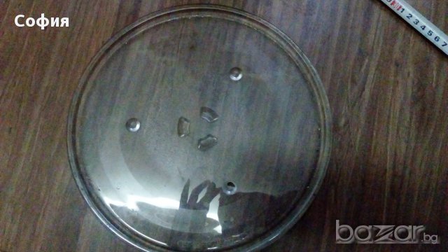 Чиния за микровълнова с различни диаметри и пластмасовите колелца, снимка 8 - Печки, фурни - 11487823