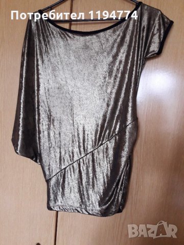 Спортна блуза старо злато