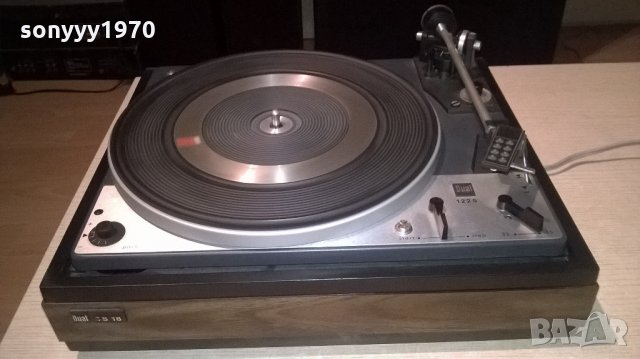 dual type cs18/dual1225-made in germany-внос швеицария, снимка 2 - Грамофони - 21817150