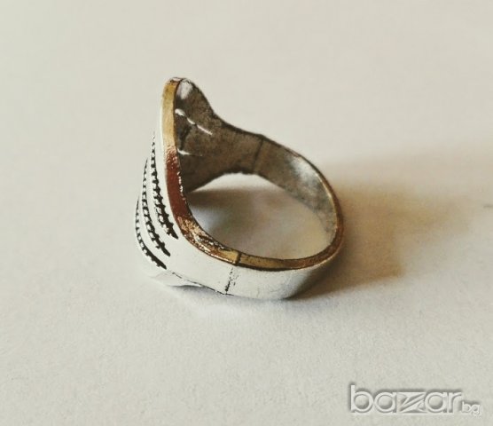 Дамски пръстен от тибетско сребро