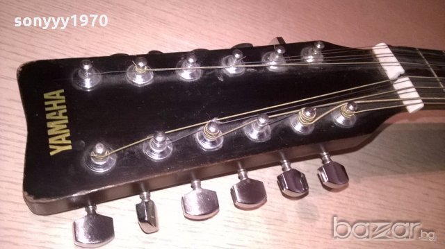 ПОРЪЧАНА-yamaha-оригинална китара с 12 струни-внос швеицария, снимка 3 - Китари - 18864012