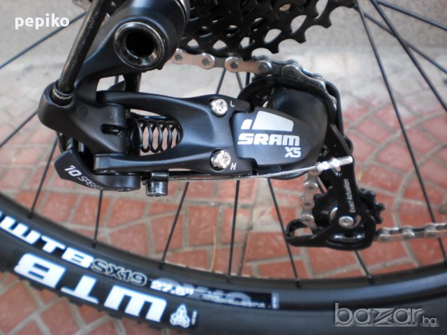 Продавам колела внос от Германия  спортен велосипед ORIX 27,5 цола модел 2015г пълен монтаж SRAM X5, снимка 18 - Велосипеди - 11251569