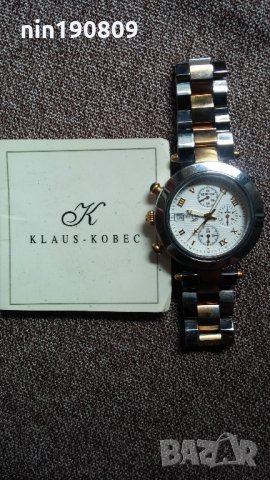 Часовник Klaus Kobec, снимка 13 - Мъжки - 22244994
