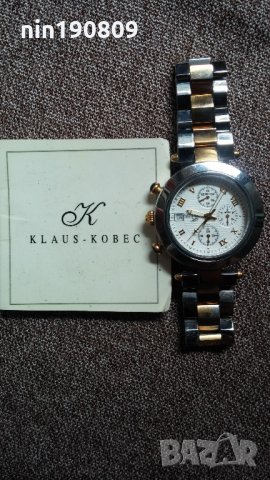 Часовник Klaus Kobec, снимка 13 - Мъжки - 22244994