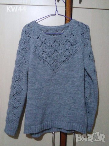 Плетена блуза, снимка 1 - Блузи с дълъг ръкав и пуловери - 24133536