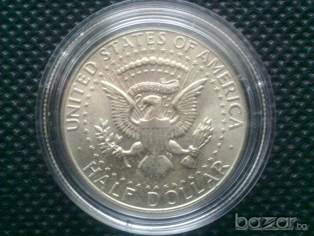Half  Dollar  USA - 1964 - Сребро !, снимка 2 - Нумизматика и бонистика - 6897553
