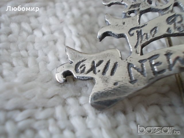 Старинен сребърен знак, снимка 7 - Други ценни предмети - 20760690