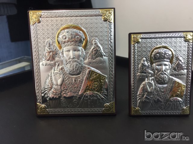 ЛУКСОЗНИ СРЕБЪРНИ ИКОНИ, снимка 5 - Други - 17530168