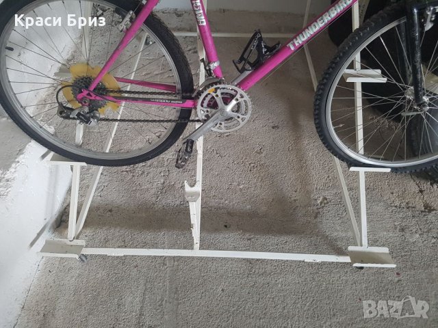 Стелажи за 7 броя велосипеди , снимка 5 - Стелажи и щандове - 25687052