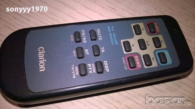 Clarion remote-внос швеицария, снимка 2 - Ресийвъри, усилватели, смесителни пултове - 17573637