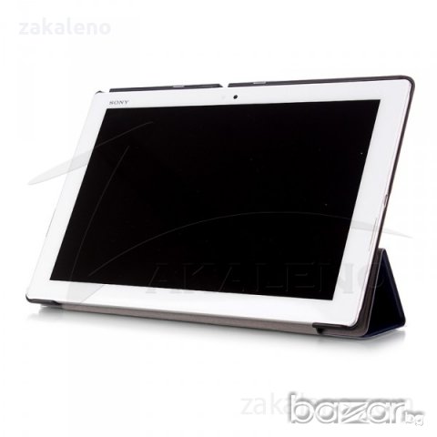 Стилен кожен калъф за Sony Xperia Z4 Tablet, снимка 3 - Таблети - 21424049