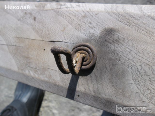 Старинна закачалка, снимка 3 - Антикварни и старинни предмети - 20567304