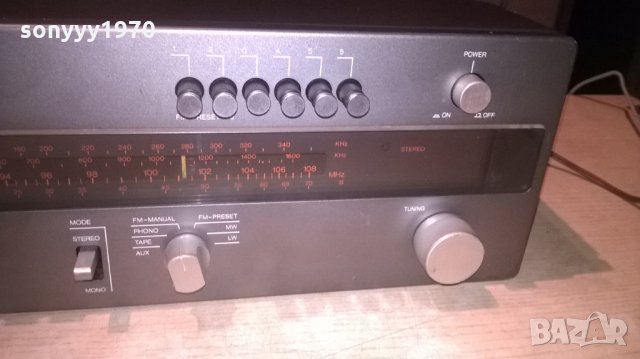 wega r3140 stereo receiver-made in germany, снимка 11 - Ресийвъри, усилватели, смесителни пултове - 24633063