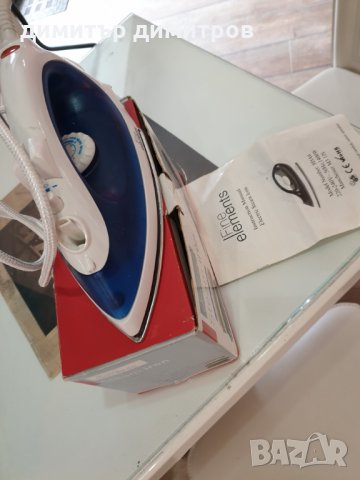 Парна ютия Фини елементи Steam Iron 1600w от неръждаема стомана, снимка 3 - Ютии - 24362010