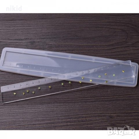 Линия силиконов молд форма калъп за фондан ръчна изработка и др