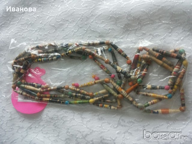 Ръчна изработка на бижута от хартия и квилинг  0.50лв, снимка 9 - Колиета, медальони, синджири - 18530652