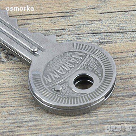 Ножче ключ нож сгъваемо джобно за ключодържател ново, снимка 6 - Ножове - 21854837