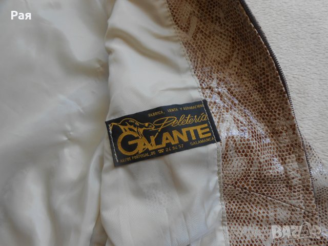 Дамско кожено яке / сако paleteria galante salamanca, снимка 10 - Якета - 25821101