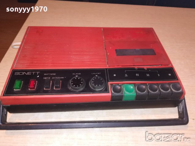 sonett-made in germany-ddr-ретро колекция-за ремонт части, снимка 6 - Ресийвъри, усилватели, смесителни пултове - 21078720