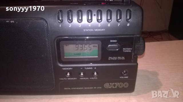 ПОРЪЧАН-panasonic gx700-receiver-28х16х7см-внос швеицария, снимка 9 - Ресийвъри, усилватели, смесителни пултове - 22888092