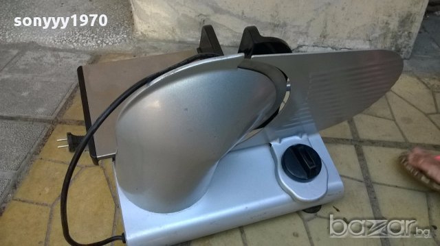 Optima-уред за рязане на колбаси-внос швеицария, снимка 3 - Месомелачки - 15082344