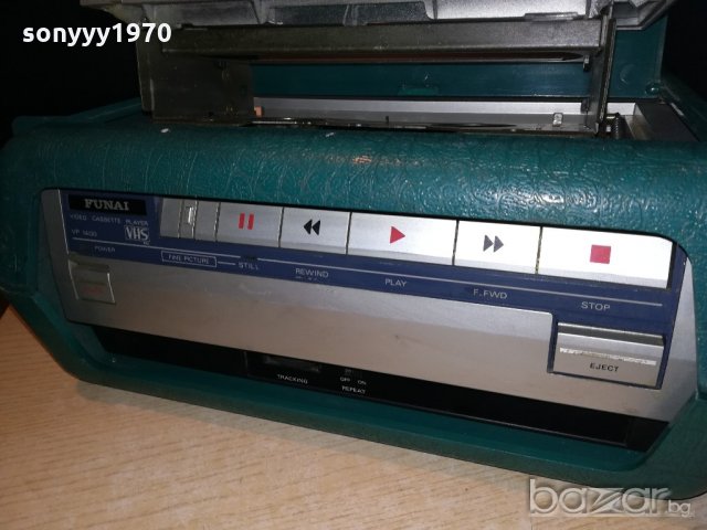 funai-made in japan-ретро видео с куфар-внос швеицария, снимка 11 - Плейъри, домашно кино, прожектори - 21237914