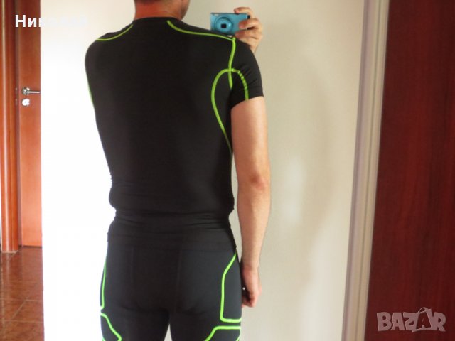 nike pro Core Compression Carbon Top, снимка 9 - Тениски - 26055547